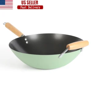 Carbon Steel 14 Inch Nonstick High Heat Cooking Wok