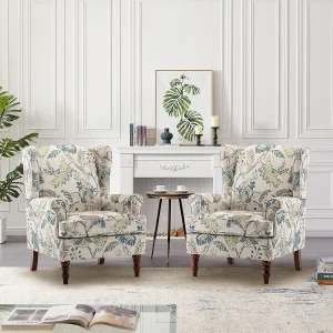 Accent Living Room Chairs Set of 2